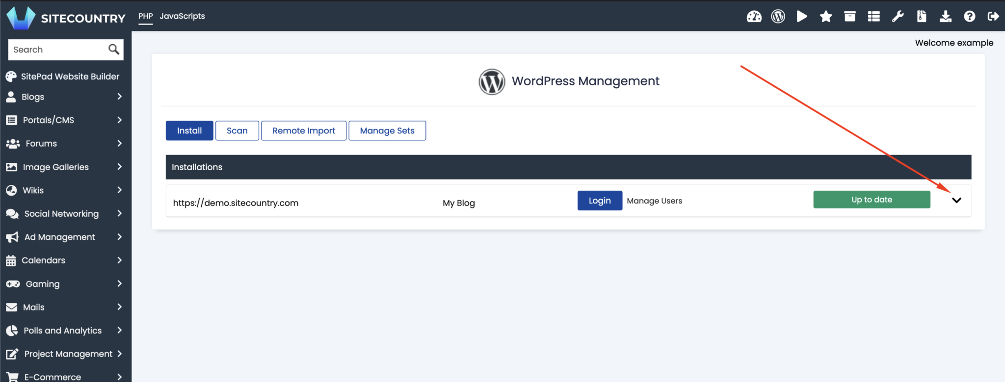 How to uninstall a WordPress site completely via the control panel